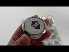 Hochwertiger neuer Aufzugsteuerer Aufzugspuls-Knopf Braille-Knopf Aufzugs-Ersatzteile