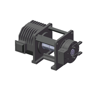 Low Noise VVVF Elevator Gearless Elevator Traction Machine 320 To 450kg