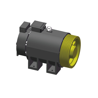 Elevator Parts Gearless Mrl Lift Traction Elevator Machine 0.5 To 1.75m/S