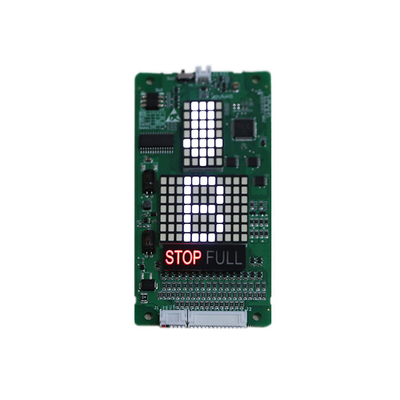 144 X 72mm White Segment LCD Display For Elevator Monarch 7 Segment Display