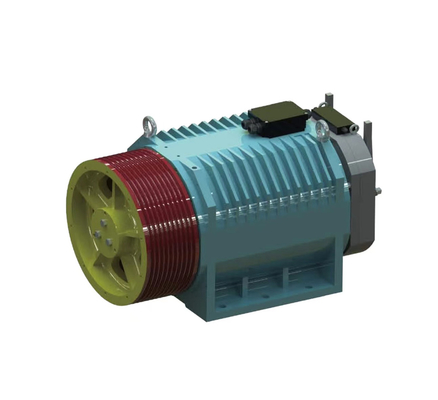ZFN450 S Dia 520mm Elevator Traction Main Engine Permanent Magnet Synchronous Motor Control