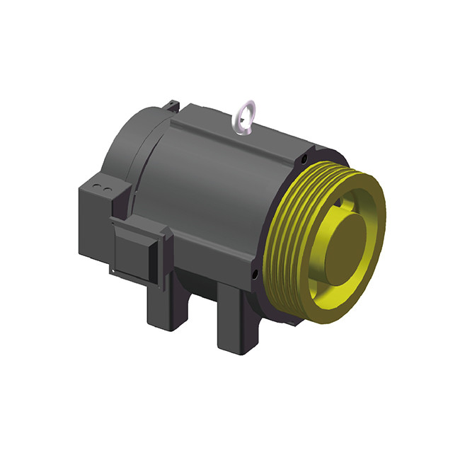 200mm Lift Gearless Elevator Traction Machine MONA Drive For Villa MRL Lift