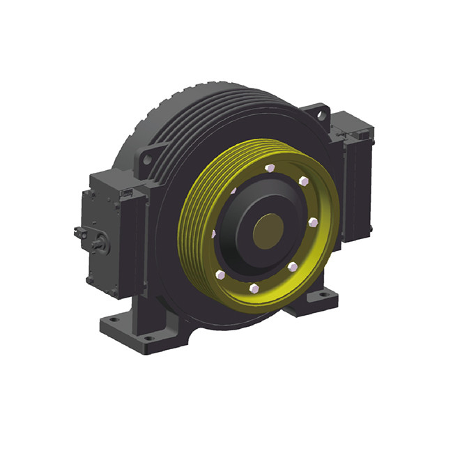 630kg To 1150kg Gearless Elevator Traction Machine Lift traction Machine